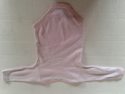 Enterito Osito Bebe Rosa Basic Talle 9 Meses