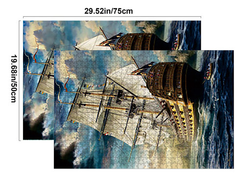 Juego De Rompecabezas Grande De 1000 Piezas N Adults Puzzles