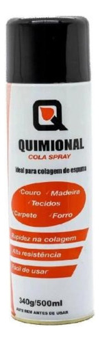 Cola Spray 340g Tapeceiro Madeira Espuma Acústica E Tecido