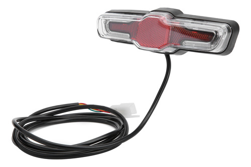 Ebike Trasera Trasera Eléctrica De 5 Led, Abs, 36 V/48 V/60