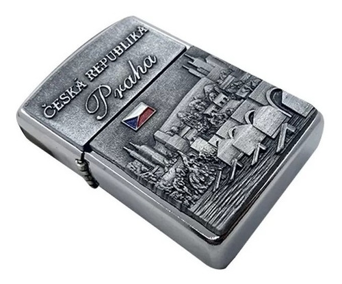 Encendedor Metálico Recargable Tipo Zippo Diseños Varios