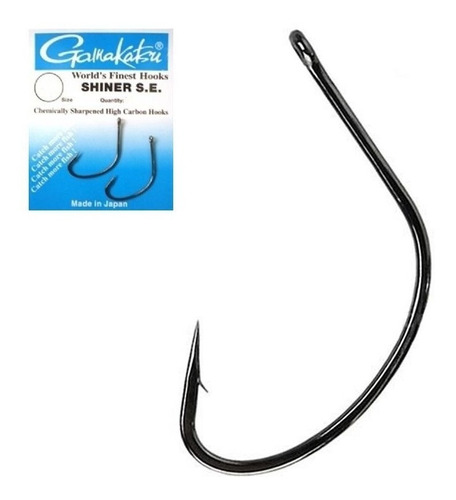 Anzol Gamakatsu Shiner Se 5/0 (04un) Pesca