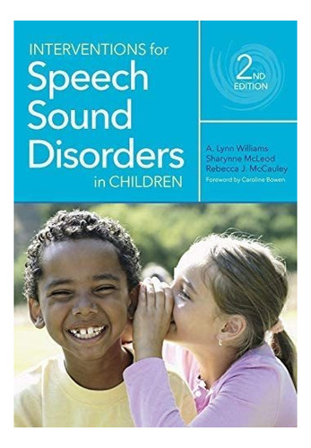 Libro: Interventions For Speech Sound Disorders In Children