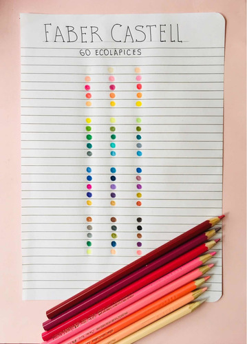 Imagen 8 de 8 de Lápices De 60 Colores Faber Castell