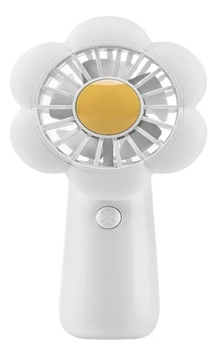 Mini Ventilador De Mano Con Cordón, Forma De Flor