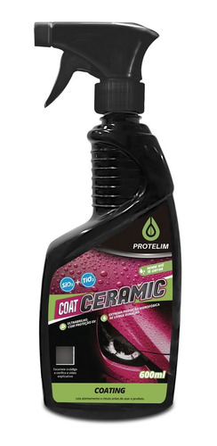 Protetor De Pintura Sio2 Ceramic Coating 650ml Protelim