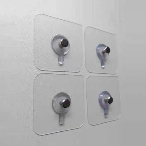 Pack 12 Perchas Pared Adhesivo Fuerte Transparente Colgar