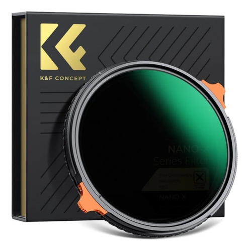 Filtro Variable 72mm K&f Concept Nd2-nd32+cpl 2 En 1
