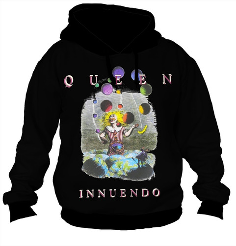 Buzo Con Capucha Zt Bzt-0352 - Queen Innuendo