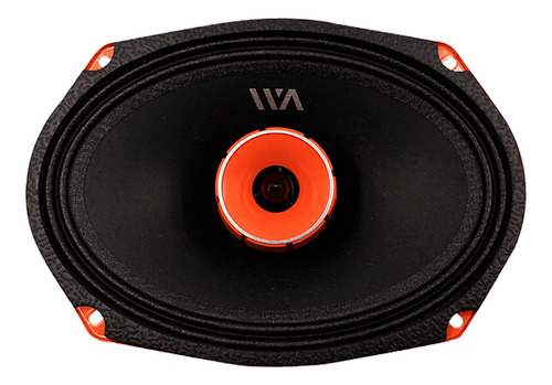 Waraudio Bocina Coaxial Rocketpro 280w Max 6x9 Ovalada 1 Par Color Naranja