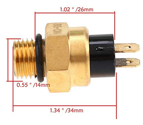 Sensor Temperatura Para Radiador Motocicleta Ktm Husqvarna 2