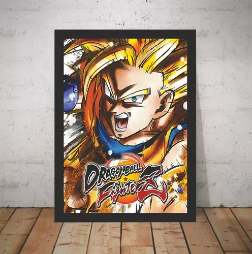 Quadro Decorativo Desenho Dragon Ball Z Poster