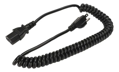 Cable De Alimentación De 3 Clavijas De 18 AWG 3 Conductores Con