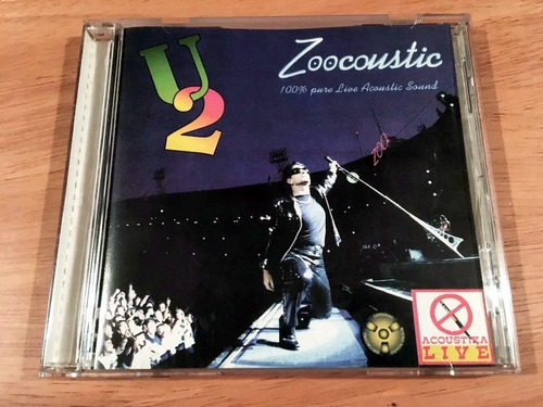 U2 Zoocoustic Live Acoustic Zoo Tv Tour Cd Italy 1994 