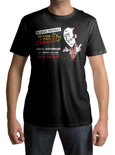 Playera Better Call Saul Publicidad #0014se