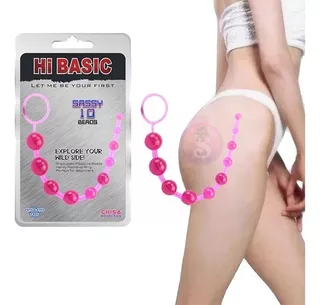 Bolas Anales Estimulación Gradual Suave Flexible Color Rosa