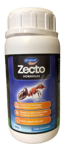 Insecticida Hormigas Cebo Granulado 100g - Anasac