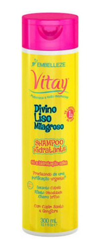 Shampoo Novex Divino Liso Milagroso 300ml