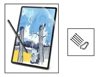 Mica Papel Para Galaxy Tab S7 Plus S8 Plus Ultra S9 Fe Punta