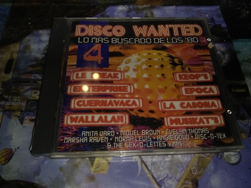 Disco Wanted 4 Lo Más Buscado De Los '80 