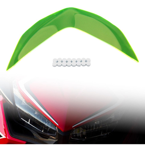 Protector De Faro Para Motocicleta, Cubierta Para Faro Verde
