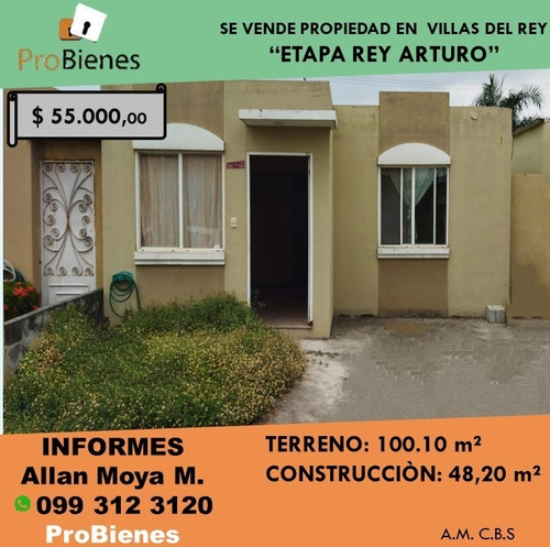 Imagen 1 de 7 de Se Vende Propiedad En Villas Del Rey Etapa Rey Arturo