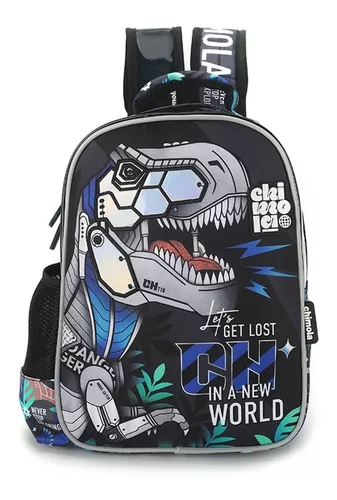 Mochila Escolar Infantil Espalda Niños + Cartuchera