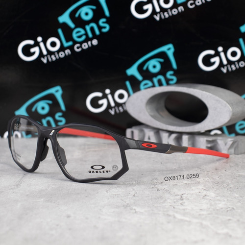 Lentes Oakley Ox8171 0259 Gris Satinado Oftalmico Trajectory