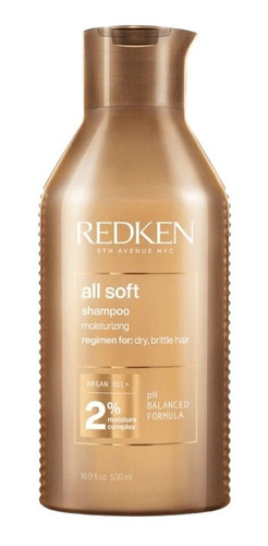 Redken All Soft Shampoo (300 Ml)