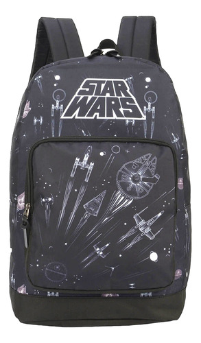 Mochila Infantil Star Wars Preto 4939 Luxcel Luxcel - Un