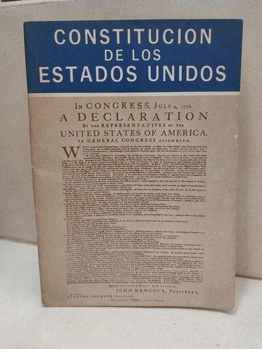 Constitución De Los Estados Unidos. Washington (presidente)