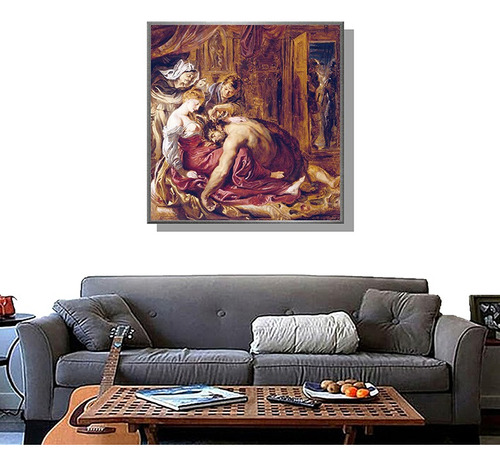 Cuadro Sansón Y Dalila - Peter Paul Rubens - 1609 A 1610