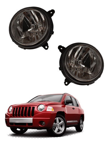 Faros Jeep Compass 2007 2008 2009 2010 2011 Nuevos *