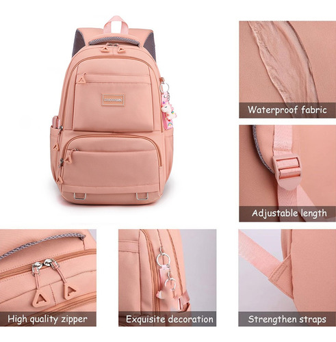 Mochila Escolar Bolsa De Viaje Para Computadora Portátil De 15.6 Inch, Urban Bolsas Sin Género
