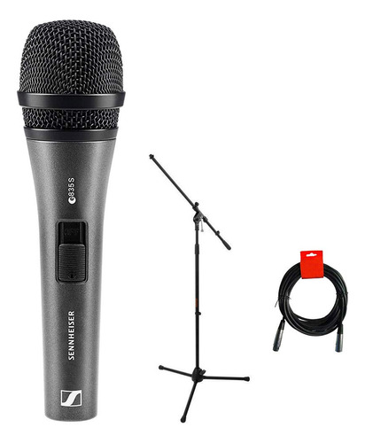 Sennheiser E835-s Microfono Vocal Cardioide Dinamico Soporte