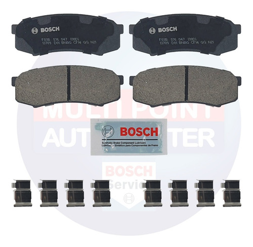 Imagem 5 de 10 de Pastilha Freio Pajero Full 2009 /19 Dianteira Traseira Bosch