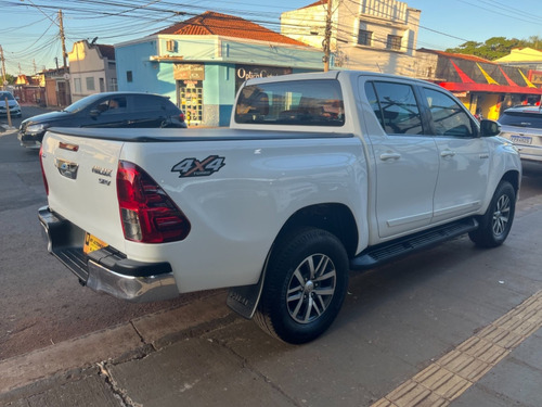 Imagem 4 de 15 de Toyota Hilux Srv 2.8 Branco 2016