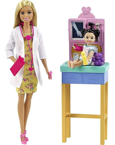 Barbie Quiero Ser Doctora Pediatra Original Nueva