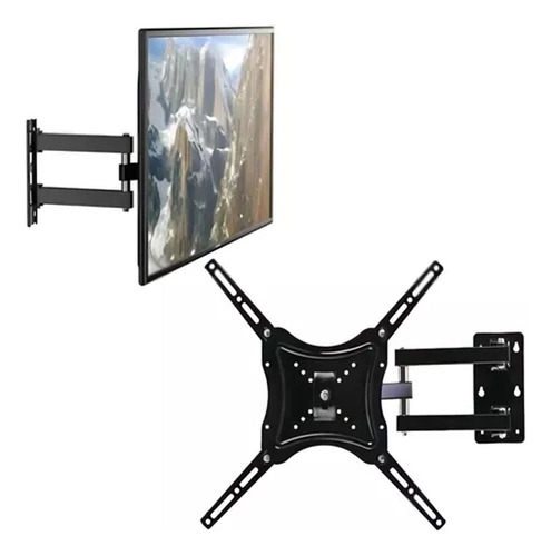 Suporte Tv Articulado Parede Para Tv De 14 Até 55 Até 50kg