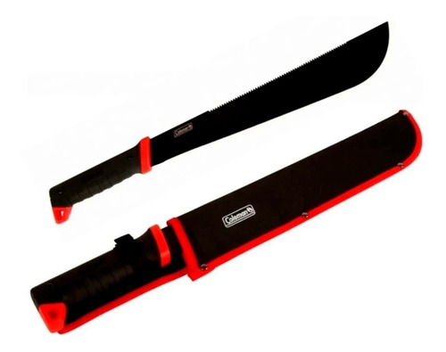 Machete Coleman 54cm Con Sierra + Funda De Nailon 6cts