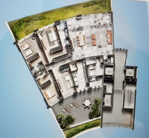 Imagen 2 de 7 de 1041- Estupendo Pent Garden En Venta En Cumbres Santa F