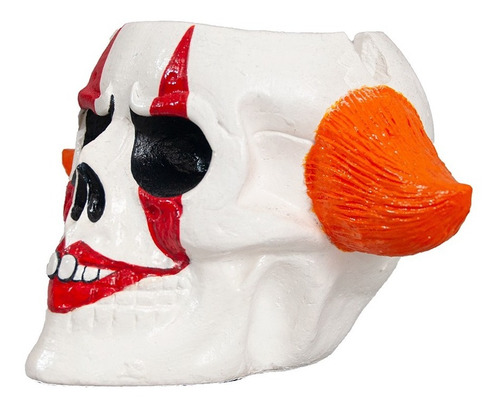 Imagen 3 de 4 de It Pennywise Calavera Decorativa Payaso Maldito Cenicero