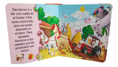 Libro Interactivo Infantil Cuento Félix Y Los Caballos
