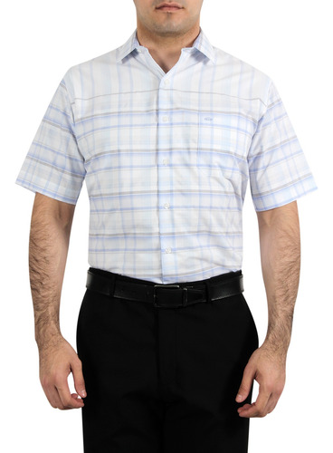 Camisa Manga Corta Mariscal Casual En Corte Americano 