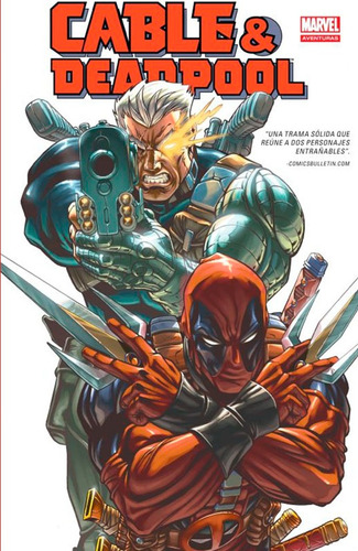 Cable Y Deadpool Marvel Aventuras Comic México