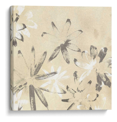 Canvas Lab Cuadro Vellum Flora Ii 120x120, June Erica Vess