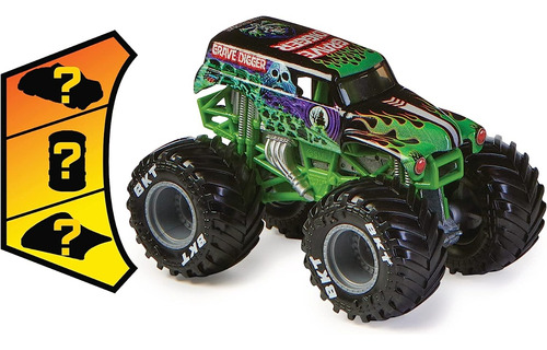 Monster Jam True Metal 1:64 Con Accesorio Spin Master