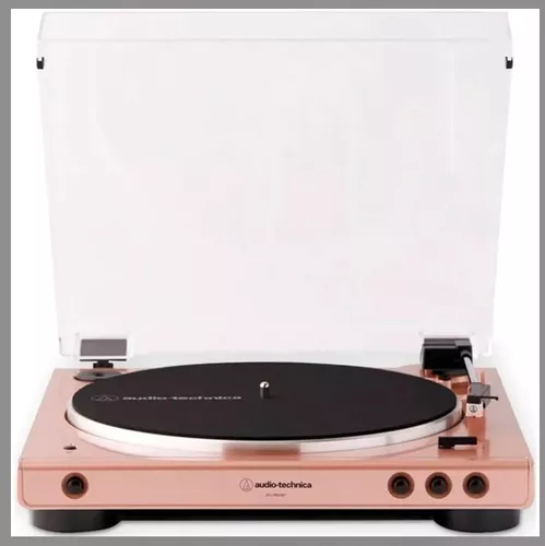 Bandeja Giradiscos Audio Technica Atlp60xbt Pink Bluetooth Color Rosa