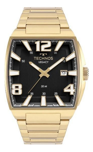 Relógio Masculino Technos Legacy Analógico Dourado 2415ds/1d