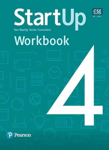 Startup 4 Workbook, de Beatty, Ken. Editora Pearson Education do Brasil S.A., capa mole em inglês, 2019